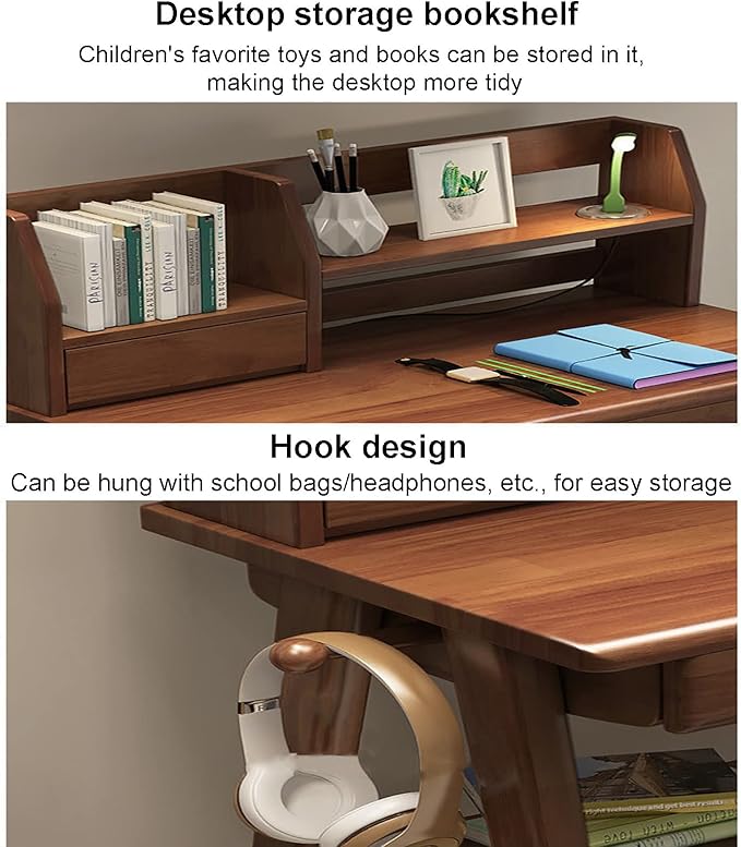 Computer Desk for Small Spaces,Home Office Writing Desk Compact Office Table with Drawer and Bottom Shelve,Simple Study Desk PC Laptop Workstation Space Saving(80x45x75cm(31x18x29inch), Yellow)