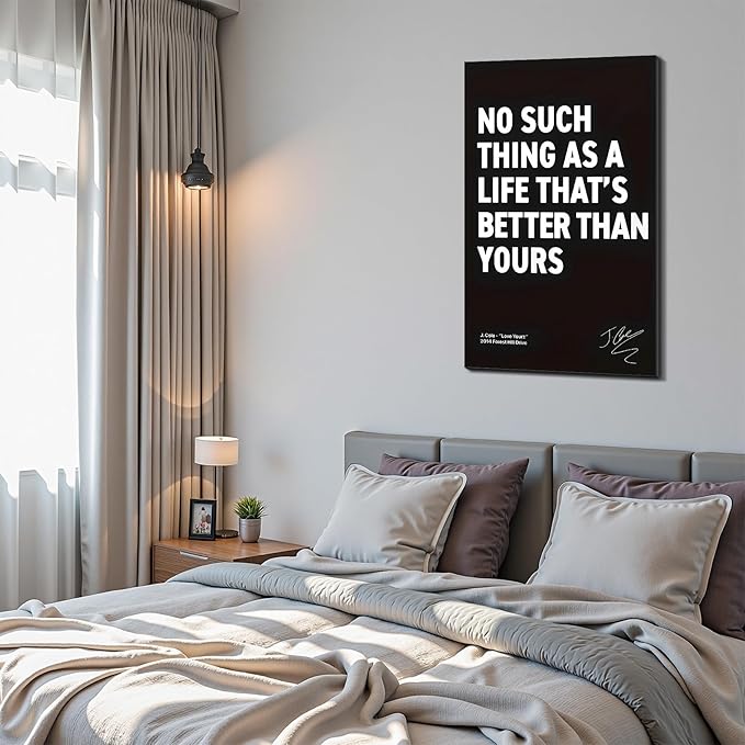 Grind Hustle Execution Motivational Framed Canvas Wall Art Prints Wall Decor for Men Office Home Gym Bedroom Living Room Made in USA