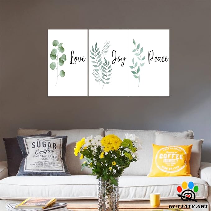 Office Wall Art-3 Panel Motivational Wall Art, Inspirational Quotes Canvas Art for Home Office Wall Decor,Positive Quote Wall Decor, Entrepreneur Words Poster Frame for Company Wall Decor 20”x30”x3Pcs