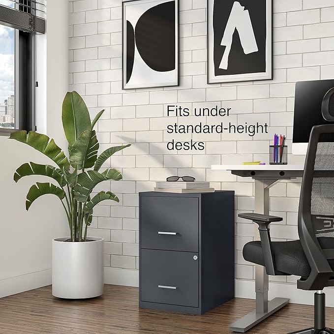 Staples Vertical File Cabinet for Letter/Legal Files, 2-Drawer