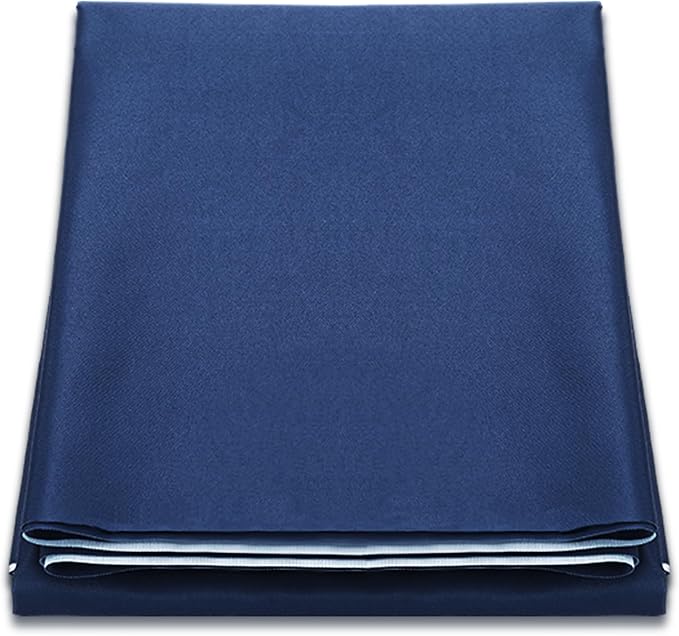 Bulletin Board Fabric 48 '' x 107 '' Class Fabric for Classroom Bulletin Board Decor, Pillows, Curtains, Crafts(Navy)