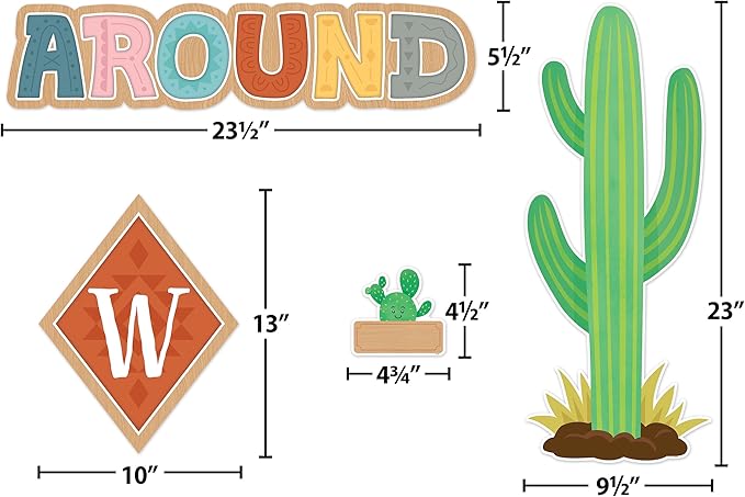 Teacher Created Resources Happy Cactus Crew Welcome Bulletin Board (TCR6953)