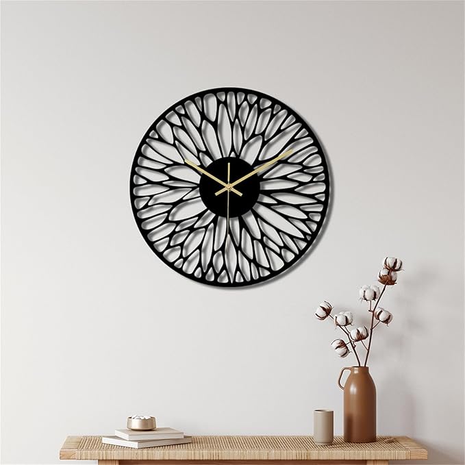 Wall Clock Accurate Timekeeping Wall Clock Not Ticking Battery Operated Wall Clock Minimalistic Wall Clock for Kitchen Offices Clock (Jscc019 A)