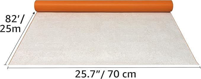 uBoxes Colored Kraft Paper Roll 25.7" X 82' Orange