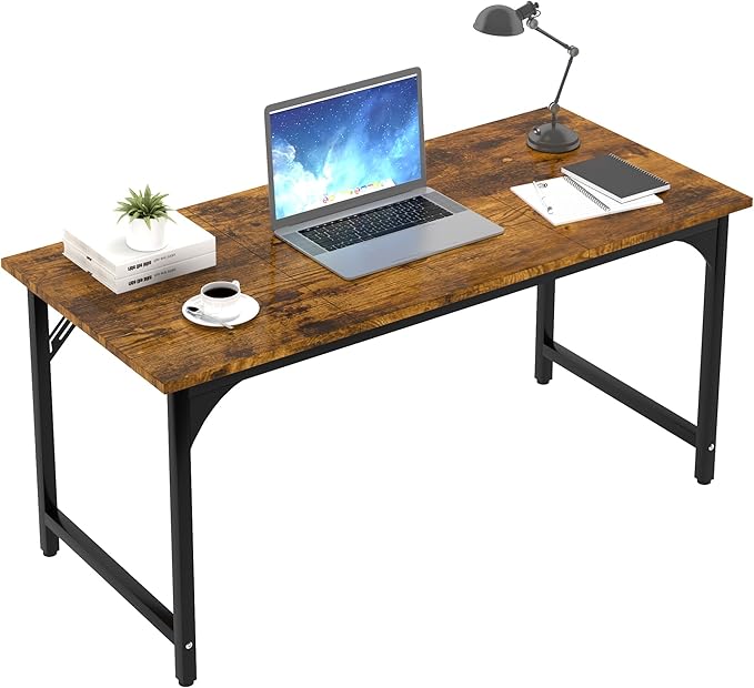 AZN Computer Desk, Office Desk 47'', Computer Desk for Work Study Writing Gaming, Office Desk w/ 24in Wide Desktop & Large Legroom, Home Office Desks w/Waterproof & Scratch-Resistant Surface