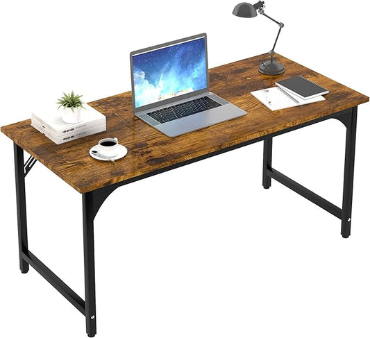 AZN Computer Desk, Office Desk 47'', Computer Desk for Work Study Writing Gaming, Office Desk w/ 24in Wide Desktop & Large Legroom, Home Office Desks w/Waterproof & Scratch-Resistant Surface