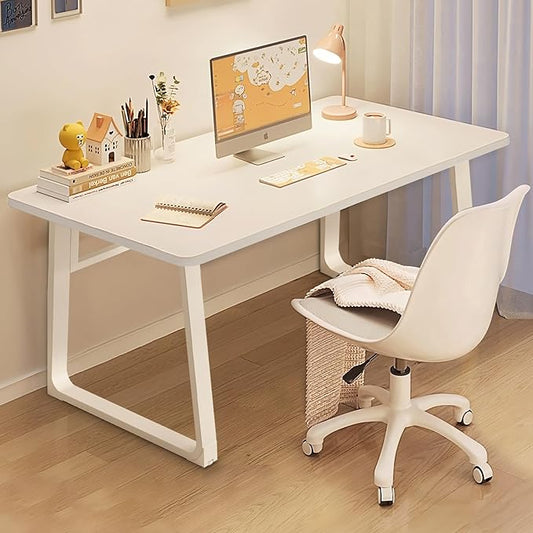 Modern Desk 55 Inch Computer Table Simple Style Office Writing Desk Industrial Office Table