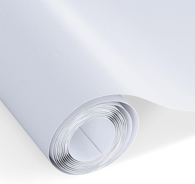 Premium Glossy ECO-Solvent Polyester Canvas Roll, Waterproof Wide Format Inkjet Printer, Quick Dry, Compatible with Epson Canon HP Plotter, Photography, Archival Prints (66" x 100' 300GSM, 1 Roll)