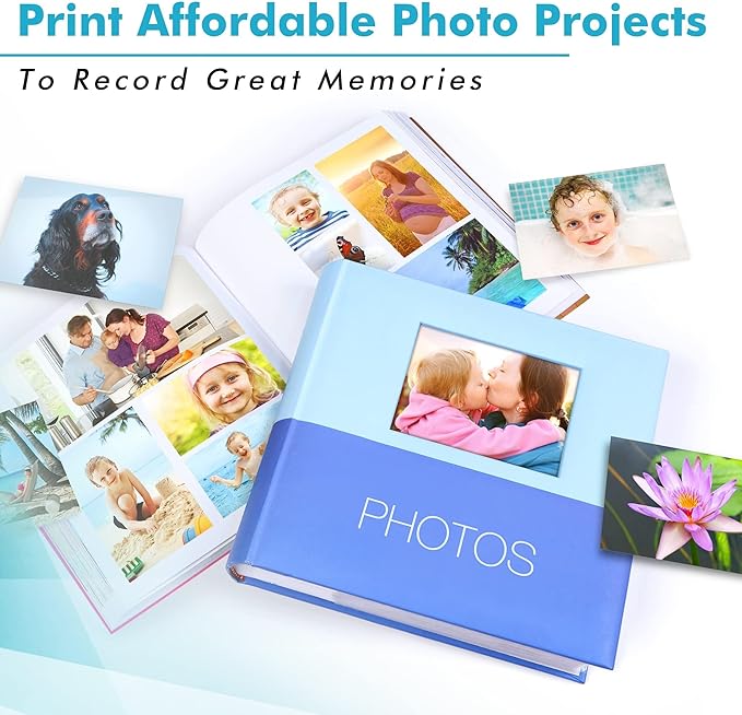 Koala Glossy Inkjet Photo Paper Thick 8.5X14 Inches 100 Sheets 54lb Picture Paper for Inkjet Printer Use DYE INK for Family Photos Legal Size 200gsm