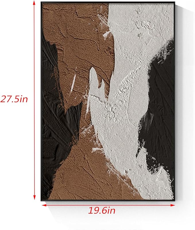 Wall Art for Office Abstract Pictures Painting on Canvas, Canvas Prints Artwork, Posters for Home Kitchen Living Room Decor Ready to Hang 27.5 * 19.6inch,A
