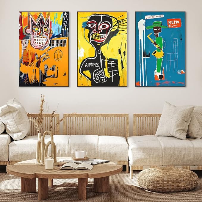 Canvas Framed Wall Art Large Size 24 X 32In 3 Pieces Of Modern Abstract Simple Posters Prints, Artwork Whether Hanging In The Living room Bedroom Kitchen Office Can Be Aesthetic Wall Decor