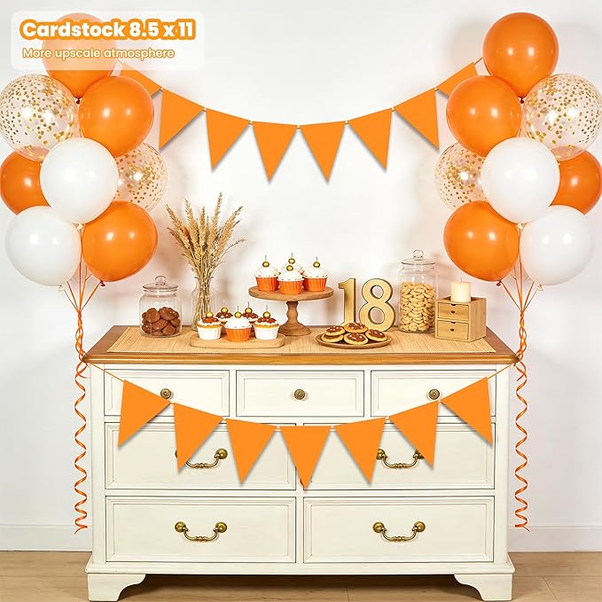 Orange Cardstock Paper 8.5 x 11 Card Stock,Orange Paper 200GSM 8.5x11 Printer Paper, 40 Sheets Bright Orange Construction Paper for Halloween Card Making, Art, Drawing,Tags, Invitations, DIY Cards