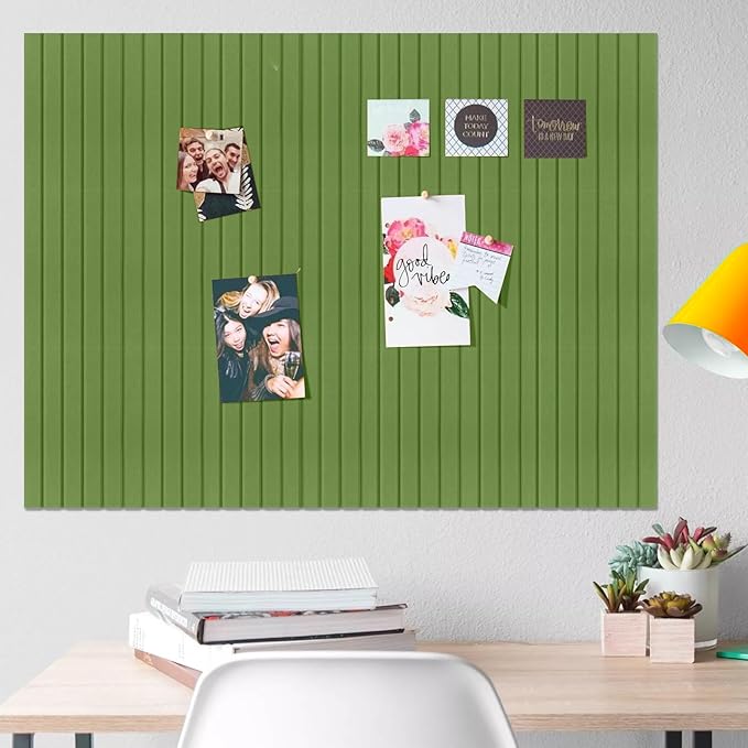 Large Bulletin Board 48"x36" Cork Boards for Walls, 12 Pack Felt Wall Panels Photo Board, Cork Board for Office Home Pin Board