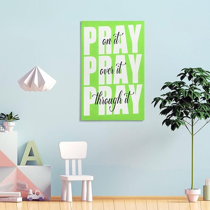 SunTianXiXi Office Desk Accessories Decor Sign Canvas Poster Wall Art Decor Print Picture Paintings for Living Room Bedroom Decoration Frame-style-612x18inch(30x45cm)