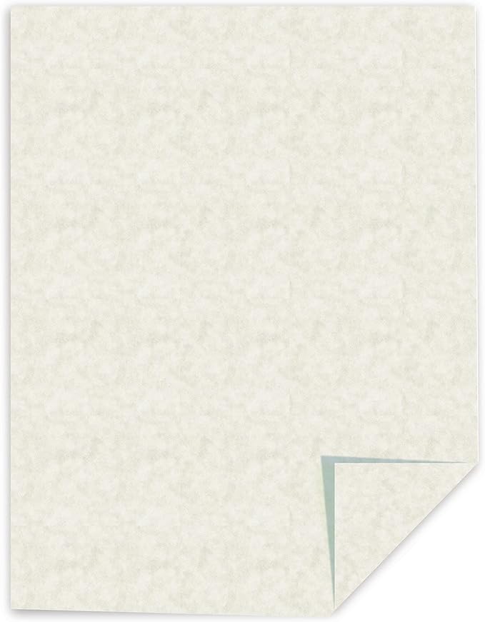 Southworth® Parchment Specialty Paper, 8 1/2" x 11", 65 Lb, Ivory, Pack Of 100