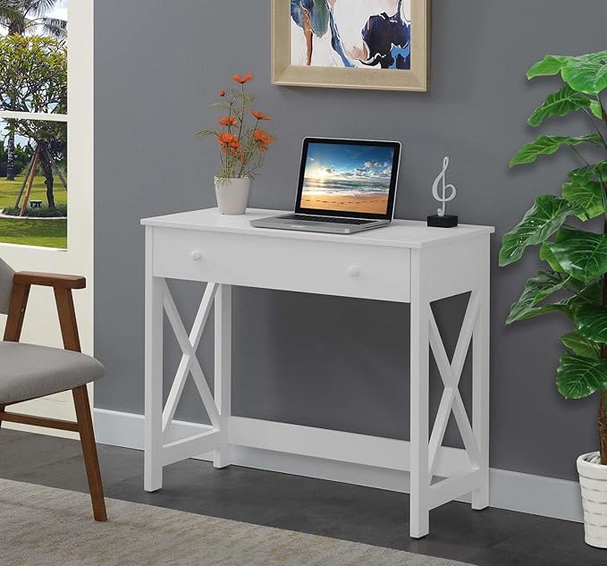 Convenience Concepts Oxford Desk, 36", White