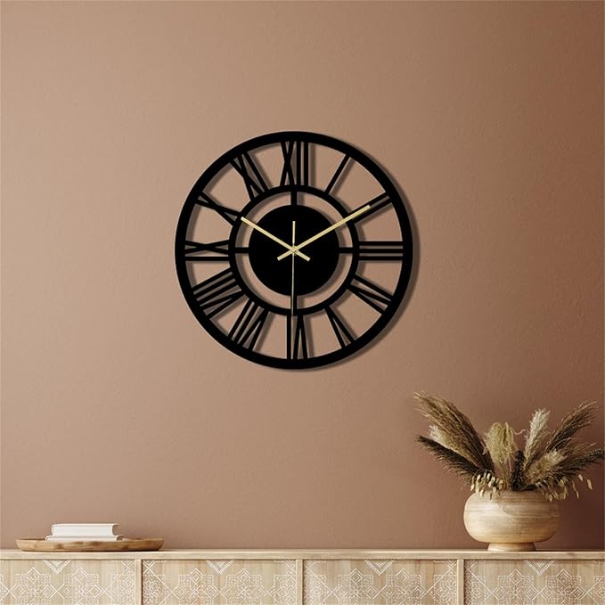 Wall Clock Accurate Timekeeping Wall Clock Not Ticking Battery Operated Wall Clock Minimalistic Wall Clock for Kitchen Offices Clock (Jscc016 A)