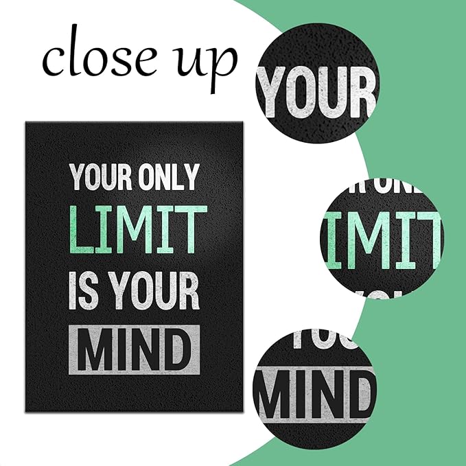Inspirational Canvas Wall Art Motivational Positive Entrepreneur Quotes Poster Print Canvas Painting Office Home Living Room Gym Wall Decoration Framed Ready to Hang [30''Wx 40''H]