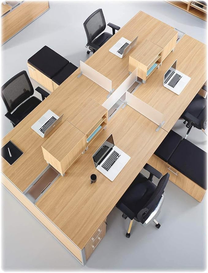 Lorell LLR81924 Concordia Series Laminate Dark Ensemble, Latte