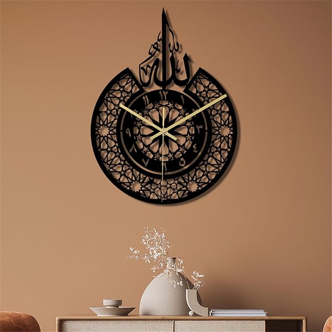 Wall Clock Accurate Timekeeping Wall Clock Not Ticking Battery Operated Wall Clock Minimalistic Wall Clock for Kitchen Offices Clock (Jscc003 A)