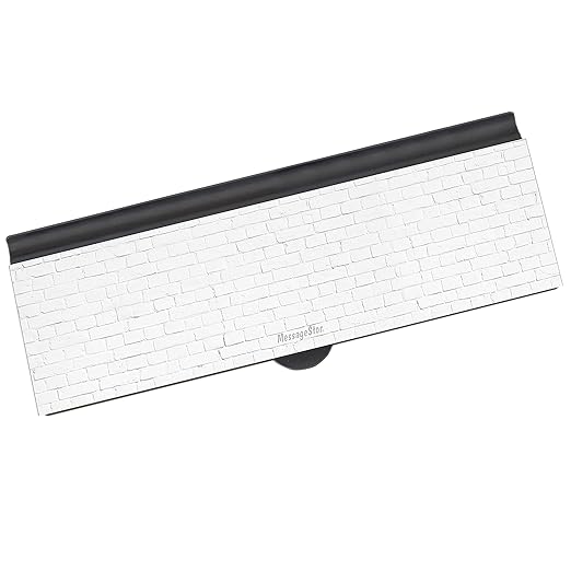 ECR4Kids MessageStor Keyboard Write and Store, Desk Organizer, White Brick