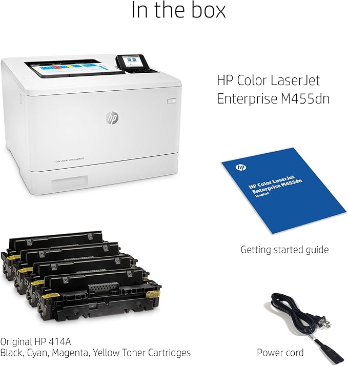 HP Color LaserJet Enterprise M455dn Duplex Printer (3PZ95A)