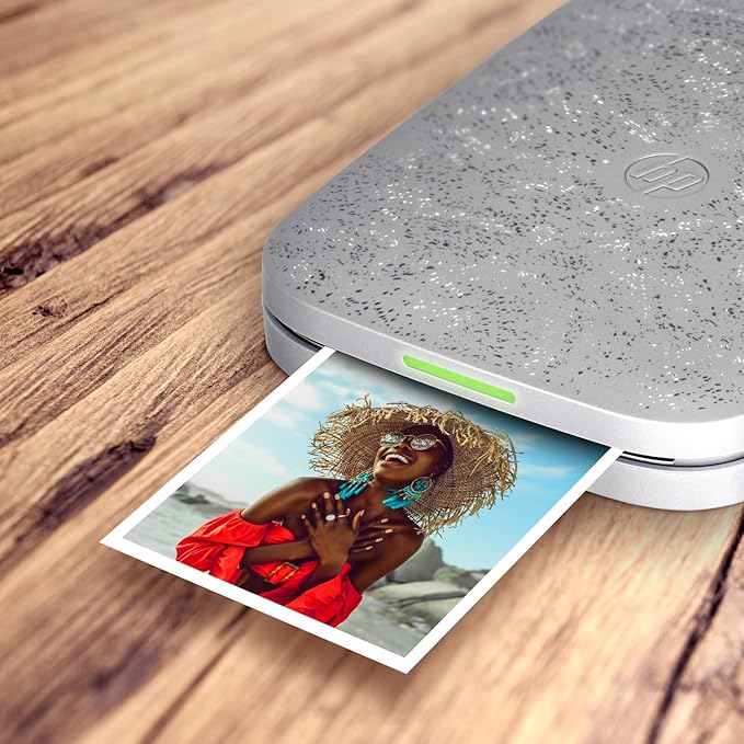 HP Sprocket 3.5 x 4.25" (8.9x10.8 cm) Premium Zink Sticky Back Photo Paper, 100 Sheets, Compatible Only with HP Sprocket 3x4 & Photobooth Photo Printers