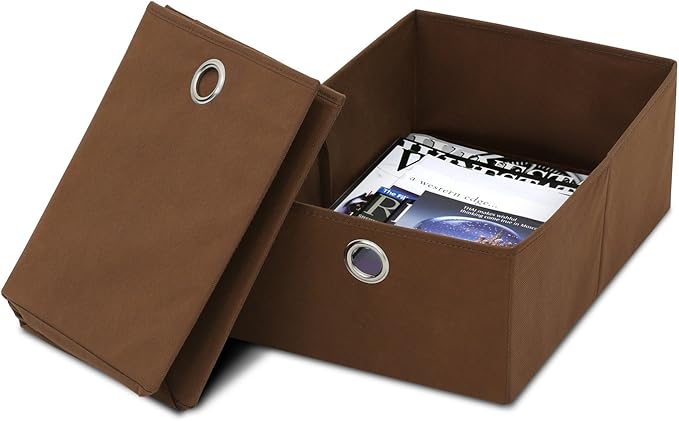 FURINNO Jaya Computer Study Desk with Bin, Brown