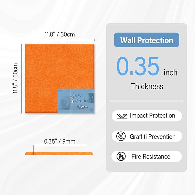 Large Cork Boards for Walls – 36" x 24" Self Adhesive Felt Wall Tiles, Ideal for Office Bulletin Board, Easy to Install Pin Board Photo Board