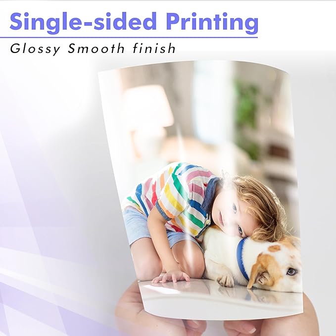 Koala Glossy Inkjet Photo Paper Thick 11X17 Inches 100 Sheets 54lb Picture Paper for Inkjet Printer Use DYE INK 200gsm