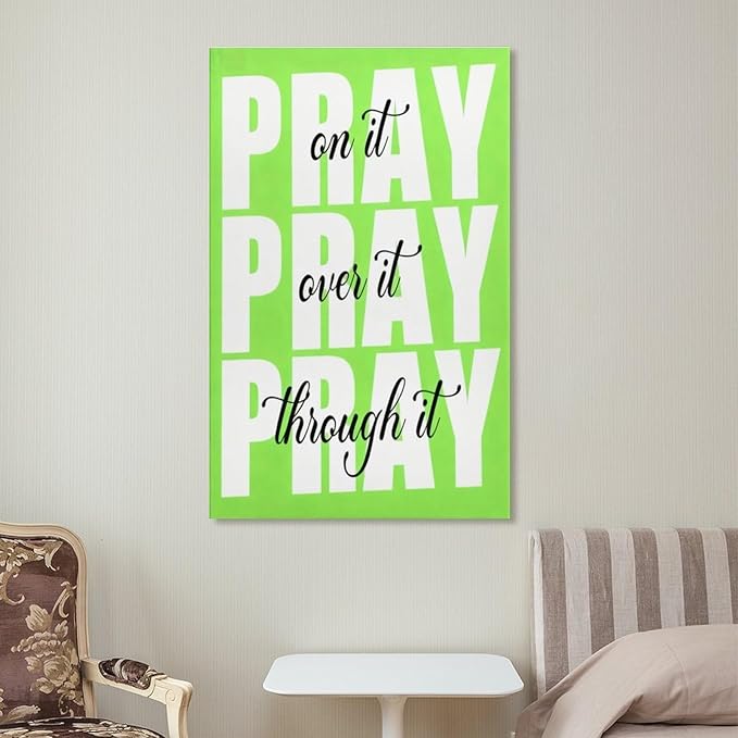 SunTianXiXi Office Desk Accessories Decor Sign Canvas Poster Wall Art Decor Print Picture Paintings for Living Room Bedroom Decoration Frame-style-612x18inch(30x45cm)