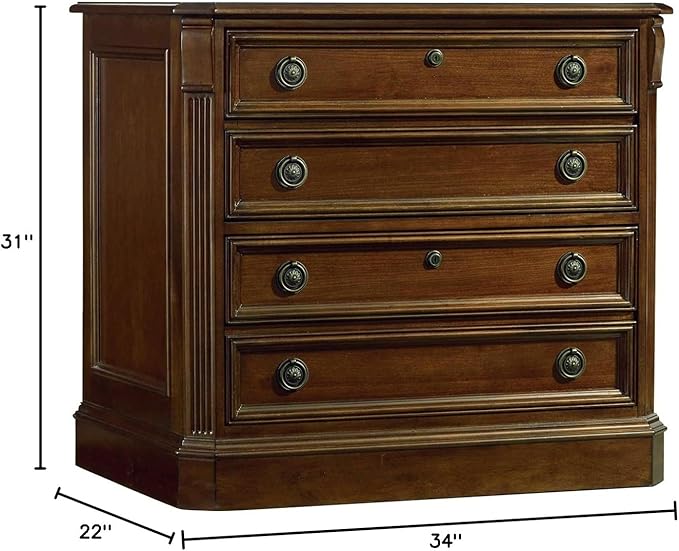 Hooker Furniture Distressed Medium Clear Cherry Lateral File 281-10-566