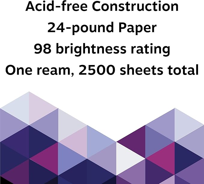 Staples Inkjet Paper – 8.5” x 11” Multipurpose, 24 lbs, 98Bright, 5-Reams/Carton
