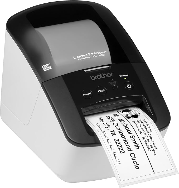 Brother QL-700 High-speed, Professional Label Monochrome Printer
