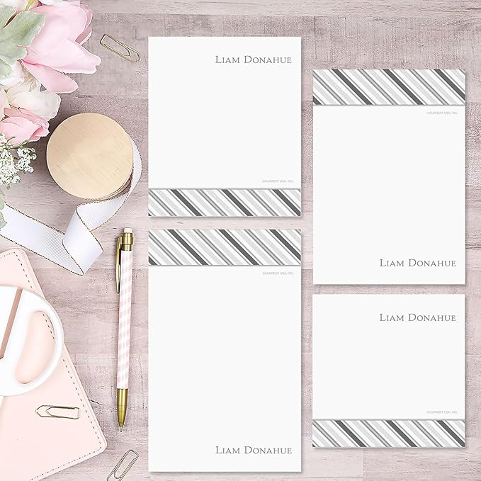 Current Old School Personalized Notepad Set - Set of 4