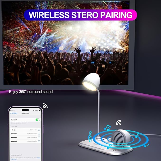 3 in 1 Multifunctional Led Desk Lamp