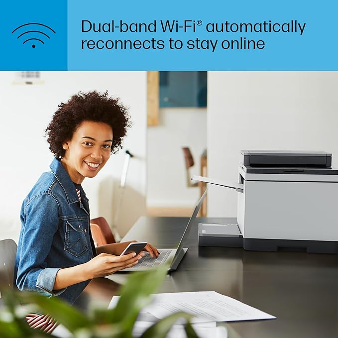 HP LaserJet MFP M235sdw All-in-One Laser Wireless Printer, Scan/Copy, Black & White, Duplex, Best-for-Office