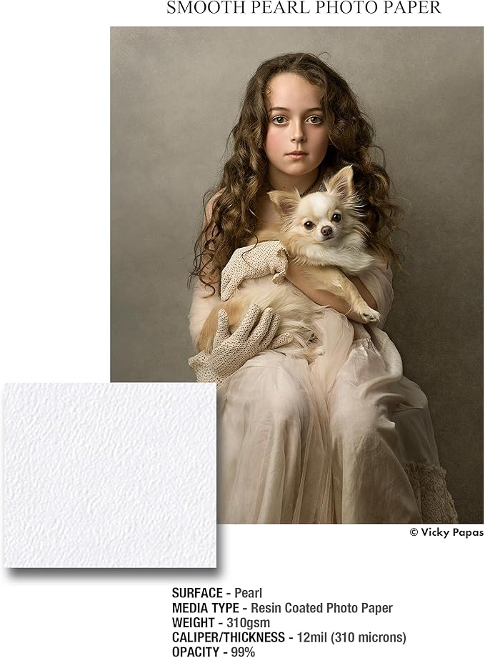 ILFORD GALERIE Prestige Smooth Pearl - 8.5 x 11 Inches, 100 Sheets (2001752)