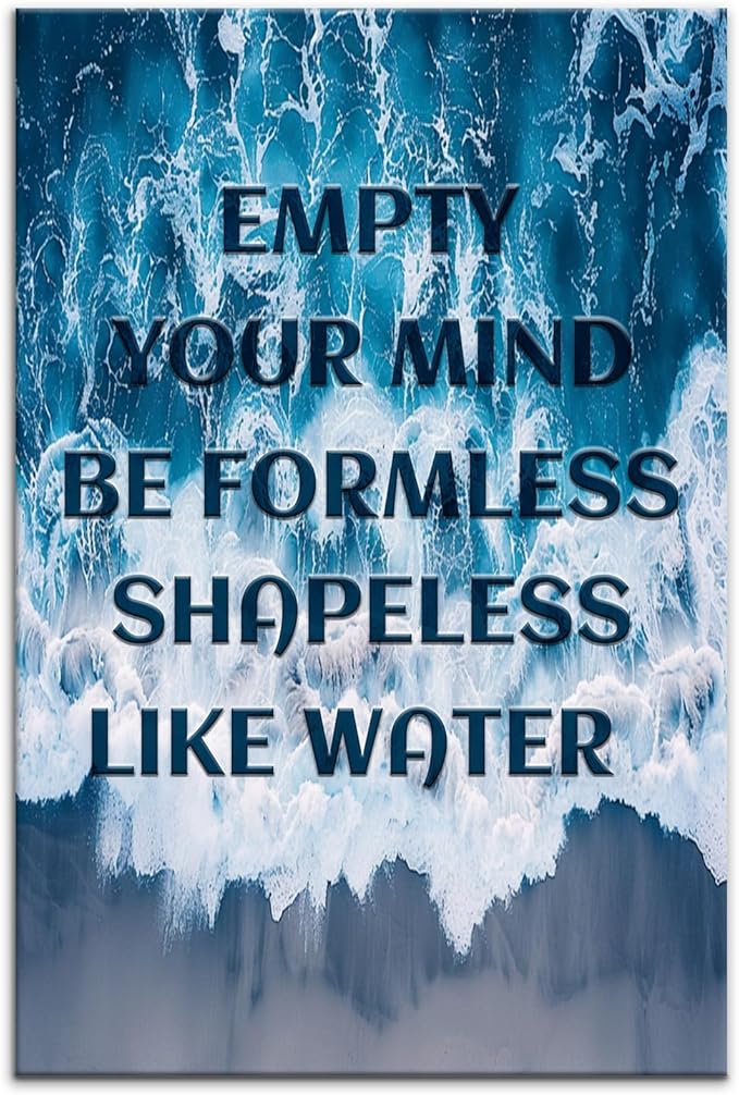 Motivational Canvas Wall Art for Office Positive Quotes Poster Print Artwork Inspirational Decor for Home Bedroom Livingroom Office Gym Wall Decoration Ready to Hang [12''Wx18''H]