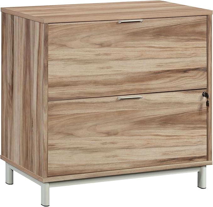 Lateral File Cabinet with 2 Drawers,Acacia Wood File Cabinets for Letter,A4,and Legal-Sized Folders,Office Library File Drawer for Home,Office