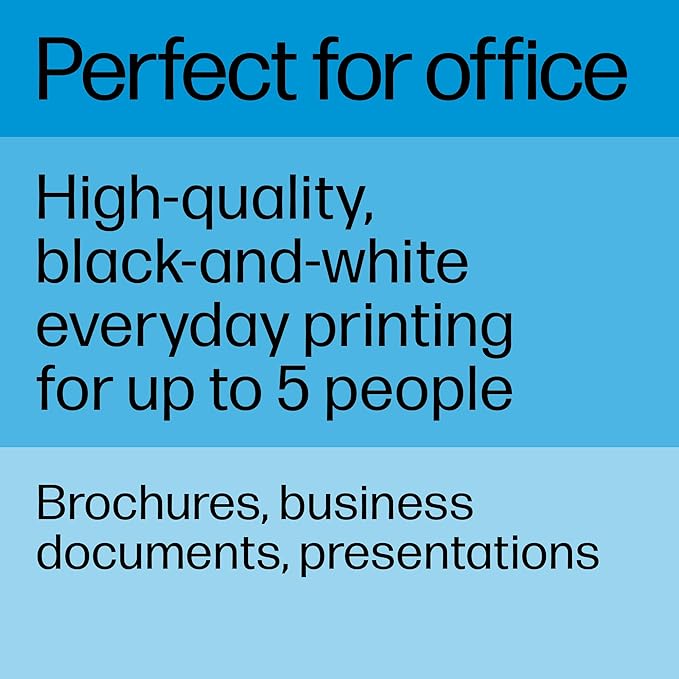 HP LaserJet M207dw Laser Wireless Printer, Black and White, Duplex, Best-for-Office