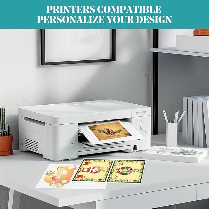 Heavyweight 5 X 7 Blank White Cards and Envelopes A7 Printable Heavyweight Folded Cardstock 110LB Greeting Cards Envelops for Wedding Invitations Card Making, Photo Card, DIY Embroidery