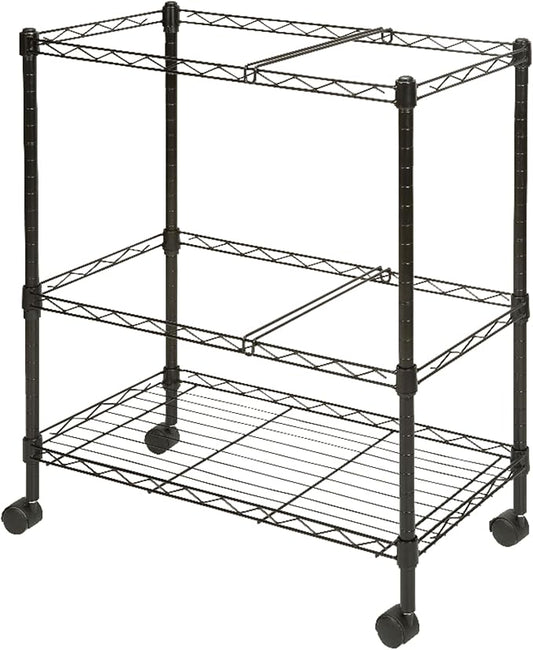 Lorell LLR45650 Mobile Wire File Cart