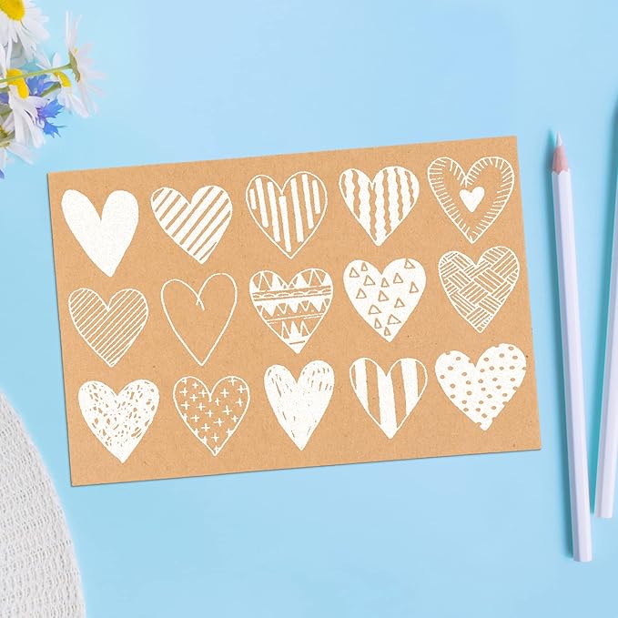Sweetzer & Orange Blank Postcards for Mailing. 60 Kraft 4x6 Plain Message Sheets, Unwritten Mailable Sheet Set. Make Your Own Printable Notes. 300gsm Greeting Paper Cardstock, Bulk Papers Pack.