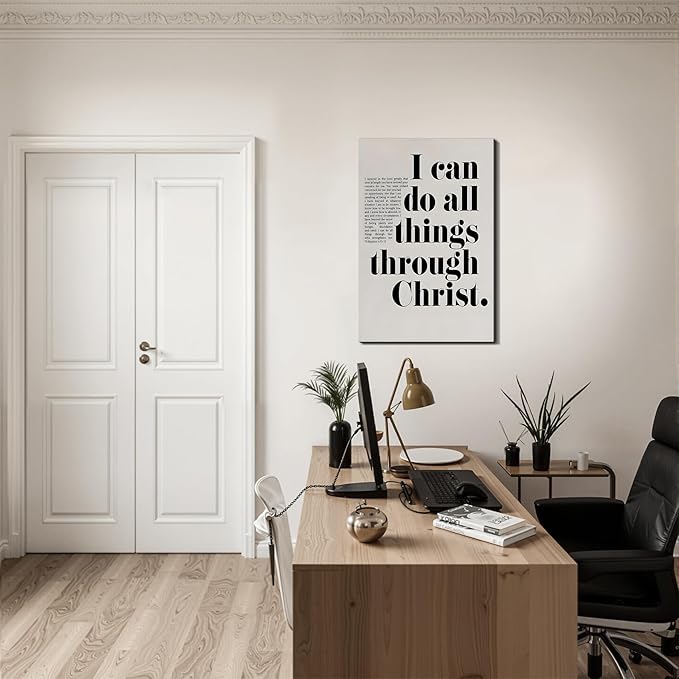Motivational Wall Art Framed Canvas Prints Inspirational Quotes Wall Decor for Office Gym Bedroom Living Room Dorm Home Classroom Made in USA