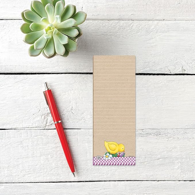 Current Mary Engelbreit Seasonal Characters Magnetic Notepad Set – Set of 12 Mini Memo Pads, 12 Designs, 30-Sheet Pads, 2½ x 6½ Inches, Shopping List, To-Do Notes, Printed in The USA
