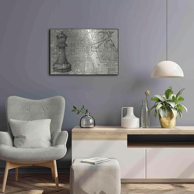 'Office Sketches Collection E' by Ethan Harper Metal Wall Art, 24"x16"