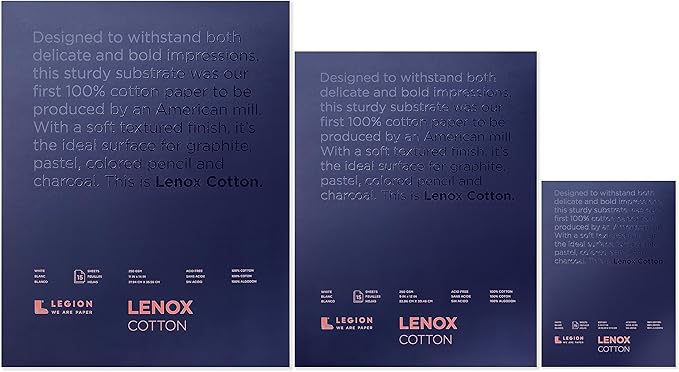 Lenox Paper Pad 9"X12" 15 Sheets/Pkg