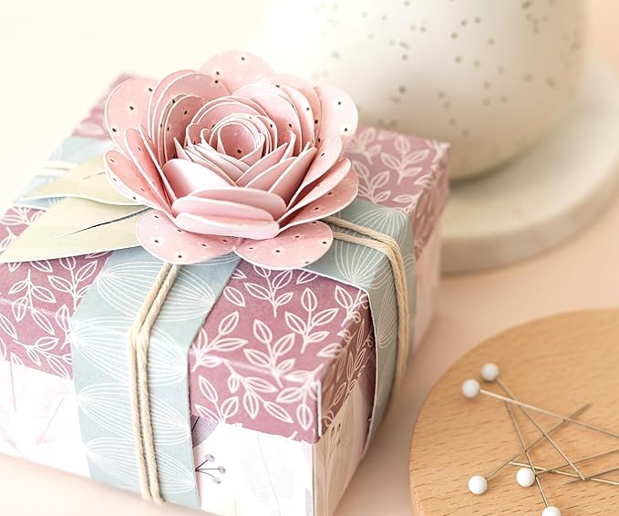 DCWV Printed Cardstock Paper 12x12, 36 Sheets of Scrapbook Paper for Crafts and Card Making, Double Sided Heavy Duty Cardstock with Foil Accents - Subtle & Sophisticated