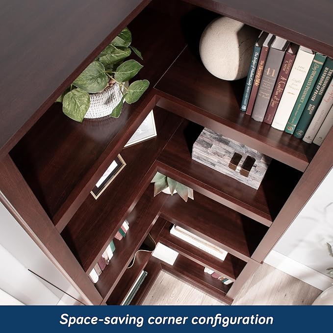 Sauder Miscellaneous Storage Bookcase, Select Cherry Finish
